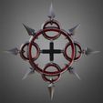 EternalFlamesPrint_frame_0120.jpg Kingdom Hearts Axel Eternal Flames Chakrams for Cosplay