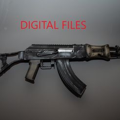 DSC08310.jpg STL file Fallout Chinese Assault Rifle・3D printer design to download