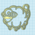 179-Mareep.png Pokemon: Mareep Cookie Cutter