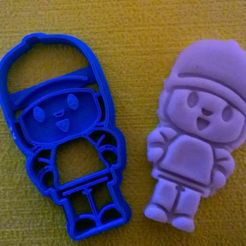 WP_20170511_19_02_53_Pro.jpg STL file cookie cutter and cookie cutter fondan pocoyo・3D printer design to download