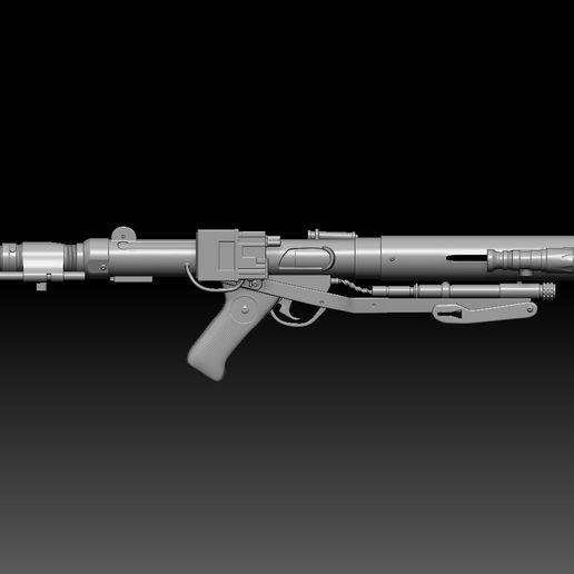 DEATH TROOPER BLASTECH E-11D RIFLE 1:1 scale・ STL File for ・Cults