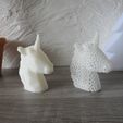 DSCN0435.JPG Fichier STL gratuit Licorne - Low Poly / Voronoi・Plan imprimable en 3D à télécharger