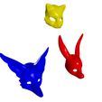 t2_00000.jpg 3 Animal Kabuki Fetish Masks
