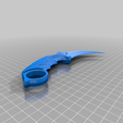 Karambit-by-Faisca2000.png Karambit stl Versión fija y fácil de imprimir