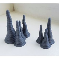 c925545240ccba941c49237472ee4d4b_preview_featured.jpg Free STL file Stalagmites・3D printable object to download