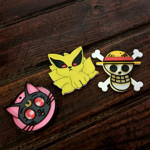 Key ring anime 2 3D model