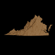 2.png Topographic Map of Virginia – 3D Terrain