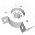 corner_support_dimensions.JPG 8mm Y axis conversion for Flyingbear P902 3D printer