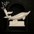 jpg_frame_06.jpg Stylized Ancient Sturgeon Fish Carving – Perfect 3D Model AS1250