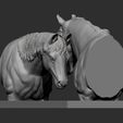 Love-horses-busts8.jpg Love horses bust 3D print model
