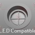 LED-Ready-Base-Render.jpg Archivo 3D Objetivos del tanque Bacta - Escala Legión・Diseño para descargar y imprimir en 3D