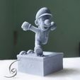 16.jpg Luigi STL 3D print figure