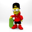 bart-simpson-urban-vibes-foto-5.jpg 🛹 Bart Simpson Urban Vibes - (Full Multipart / 3MF)