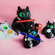 photo.png Toothless Pen Holder ( Support FREE )