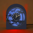 IMG_6017-1.png Lamp Beach Themed Wall Clock