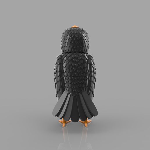 owl.130.jpg Descargar archivo Modelo de impresión en 3D de la mansión encantada del búho • Modelo para la impresión en 3D, threedmodler