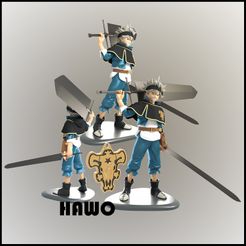 rendu1-hawo-pC.jpg 3D file Asta Black Clover・3D printing model to download