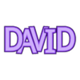 David.stl Dave, David, Davide Keyring