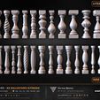 30-Balusters-Architecture-Kitbash-IMM-Brushes-Sculpted-By-Yacine-BRINIS-Volume-01-Set-010.jpg 30 Balusters Kitbash