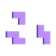 Pieces 1.STL Tetris Style Puzzle Game