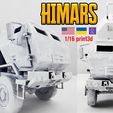 portada.jpg OBJ file Himars missile launchers 1/16 and 1/25 scale・Model to download and 3D print