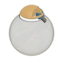 1.jpg STL file Bowl lighting cap・3D printable model to download