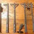 20221105_064903.jpg STL file Concrete Style Lamp/Telegraph/Power Poles・3D print design to download