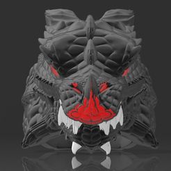 APPLE-WATCH-DRACKO.jpg STL file Suporte Dock Station Apple Watch Dragão Dracko・3D printer design to download