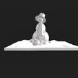 Figurine-Snowman-in-the-meadow-render-3.png Figurine Snowman in the meadow