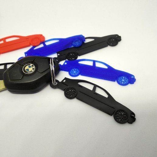 Keychain BMW E46 Sedan 3D model