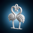 flamingo-heart-pendant-stl-3d-print-turntable-03-144deg.png Flamingo Heart 3D Printable Pendant