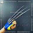 z5379429291026_dee55f1b4b4d7fddd1bd1f9a7a3cc8f6.jpg Wolverine Gloves Claw Weapon - Marvel Cosplay