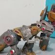 Pé Grimlock16.jpg Transformers Fall of Cybertron Grimlock Replacement Feet