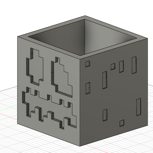 🎃 PUMPKIN POPCORN POPPER-MINECRAFT・ STL File for 3D printing・Cults