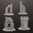 5-20.jpg "Fallen Kingdom" Ultimate Scenery Bundle - 22 High-Detail STL Models