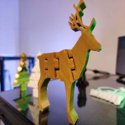 2019-11-14_09.31.44.jpg Archivo STL gratis Reno flexible de Navidad・Plan de impresión en 3D para descargar
