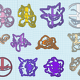 Gen-1-Cookie-Cutters-5.png Pokemon: Gen 1 Cookie Cutter Set
