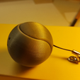 Capture_d_e_cran_2016-08-19_a__16.21.06.png Free STL file Keychain - Keychain Tennis Ball・Design to download and 3D print