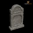 Gothic-Tombstone-7-Thumbnail-V1.jpg Graveyard Gravestone and Obelisk Marker Pack - LegendGames