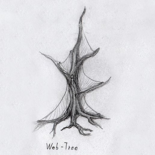 scribble.jpg Tabletop plant: "Webbing Tree" (Alien Vegetation 17)