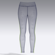 Girls-Chevron-Side-Stripe-Leggings_.png Girls Chevron Side-Stripe Leggings | Marvelous / Clo3d / obj / fbx