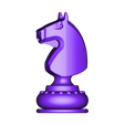cheval.stl Chess - Parts - The Horse - Knight