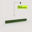 ETSY-CULTS-PINT_CULTS2.jpg Basil plant marker - 3D STL file to print | Aromatic picks | Indoor garden & kitchen garden