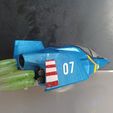 Blue Falcon Non Scale Model Kit