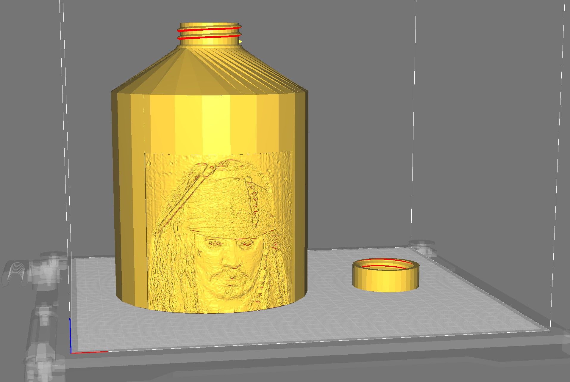 STL file Jack Sparrow・3D printable design to download・Cults