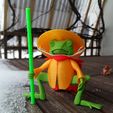 picture-(9).jpg STL file Frog Hero・3D printer design to download