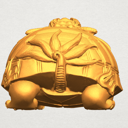 TDA0333 Dragon  Tortoise A03.png Télécharger le fichier gratuit Tortue dragon • Objet imprimable en 3D, GeorgesNikkei