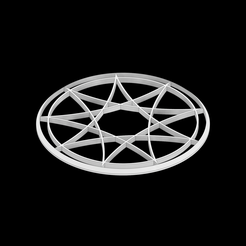 Home-View.png Download free STL file Slipknot Logo Saucer - Star • 3D print object, palko