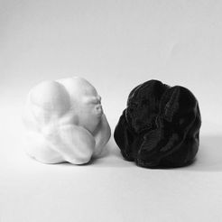 gorilla.jpg Free STL file Fat Gorilla・3D printing idea to download