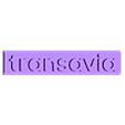 transavia.stl Airline transavias decoration